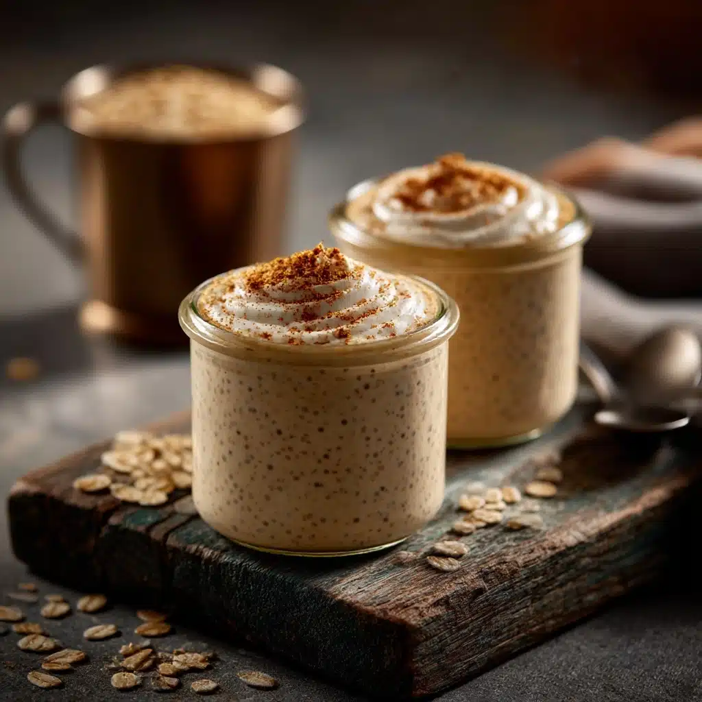 Cinnamon Bun Overnight Oats Recipe - Recipe Image