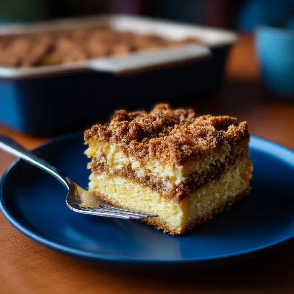 Cinnamon Sugar Zucchini Coffee Cake Recipe - Recipe Image