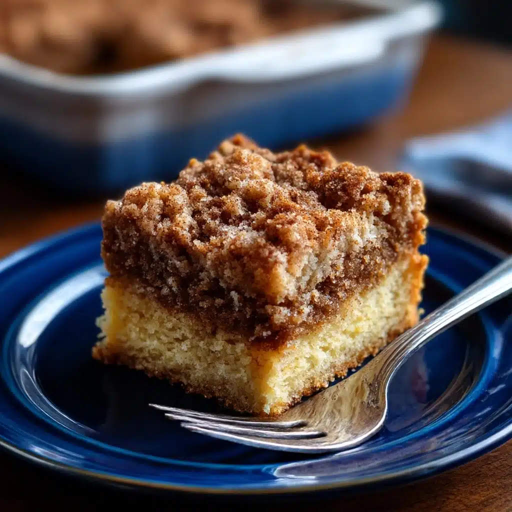 Cinnamon Sugar Zucchini Coffee Cake Recipe - Recipe Image