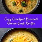 Crockpot Broccoli Cheese Soup Recipe