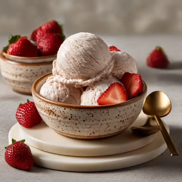 Strawberry Ice Cream Recipe