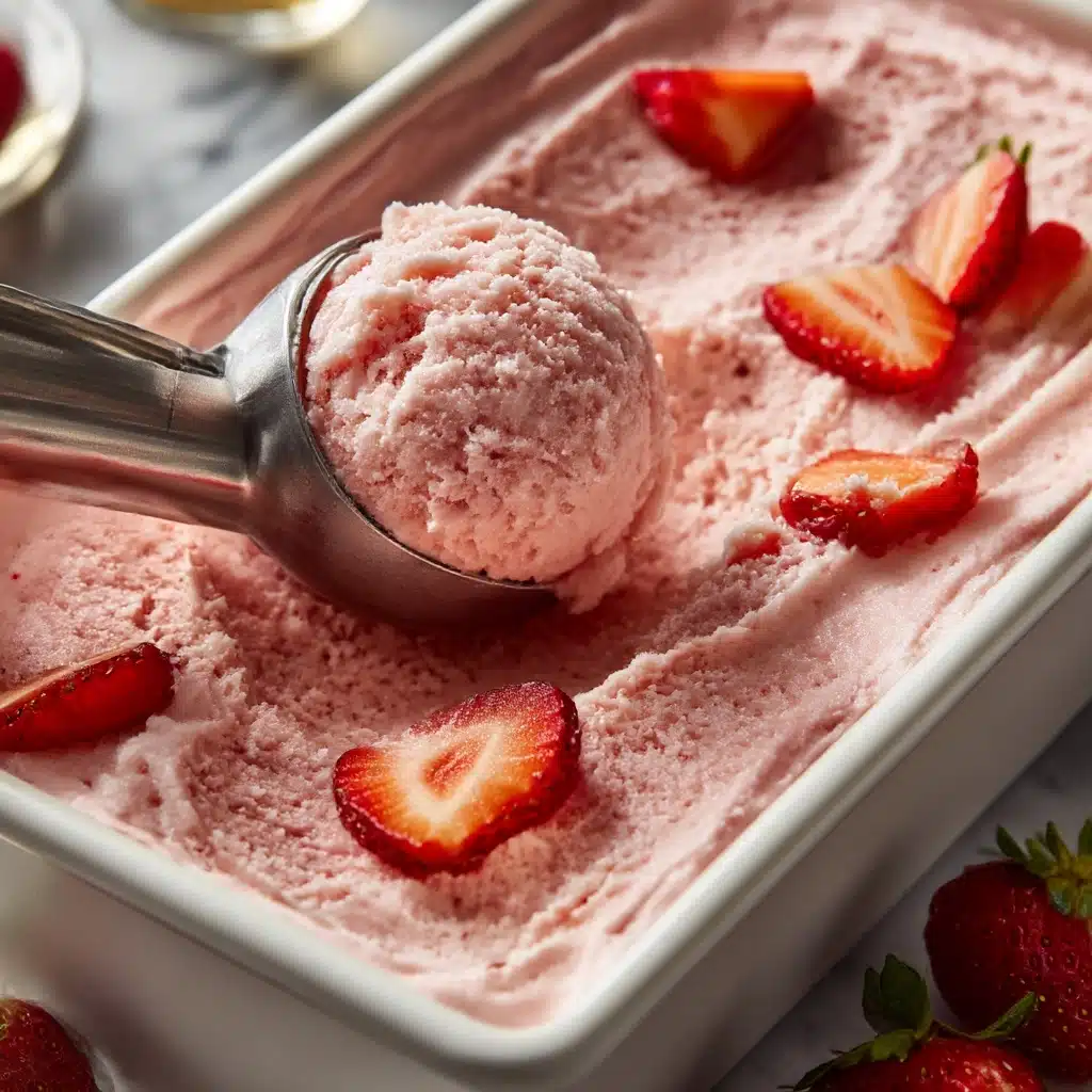 Strawberry Ice Cream Recipe - Recipe Image