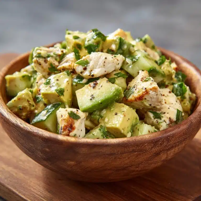 Avocado Chicken Salad Recipe