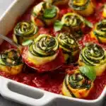 Vegan Zucchini Lasagna Roll Ups Recipe
