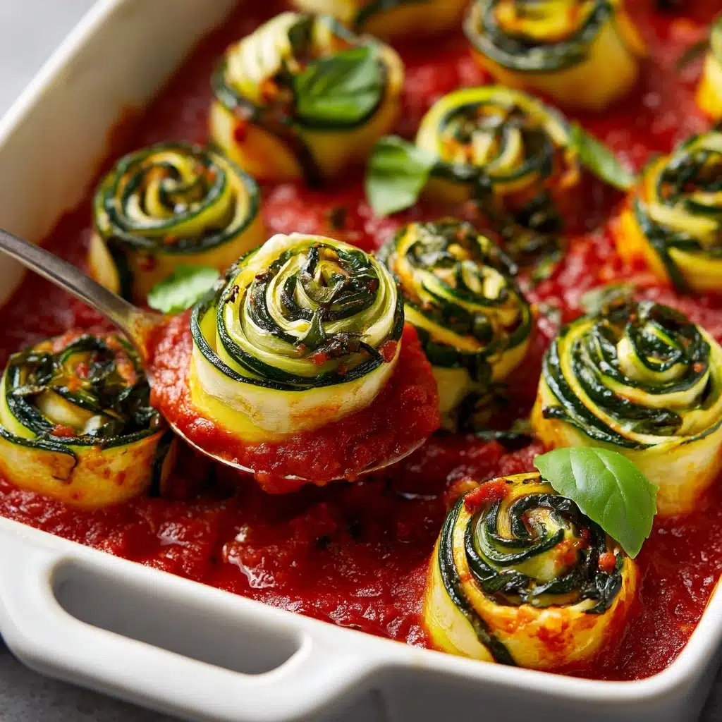 Vegan Zucchini Lasagna Roll Ups Recipe