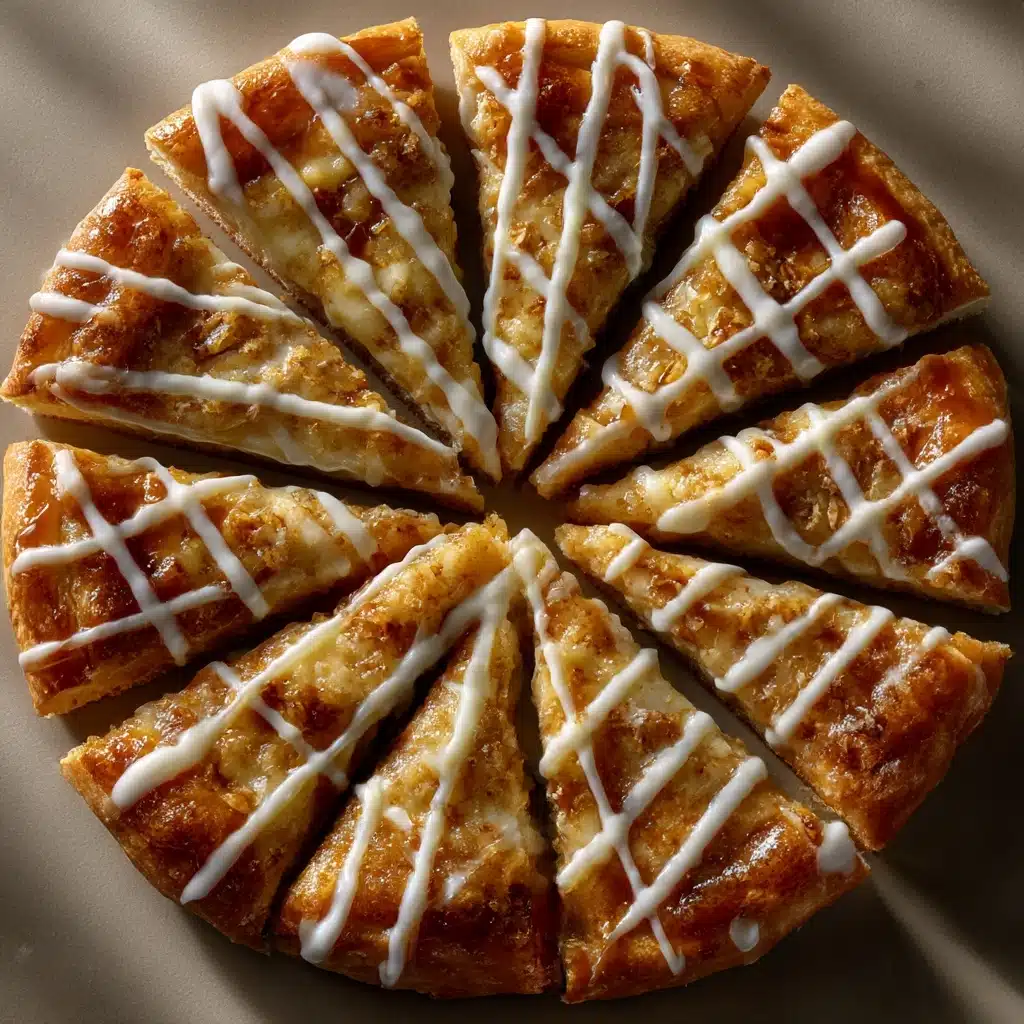 Cinnamon-Sugar Pizza Made with Crescent Rolls Recipe - Recipe Image