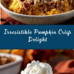 Pumpkin Crisp Recipe