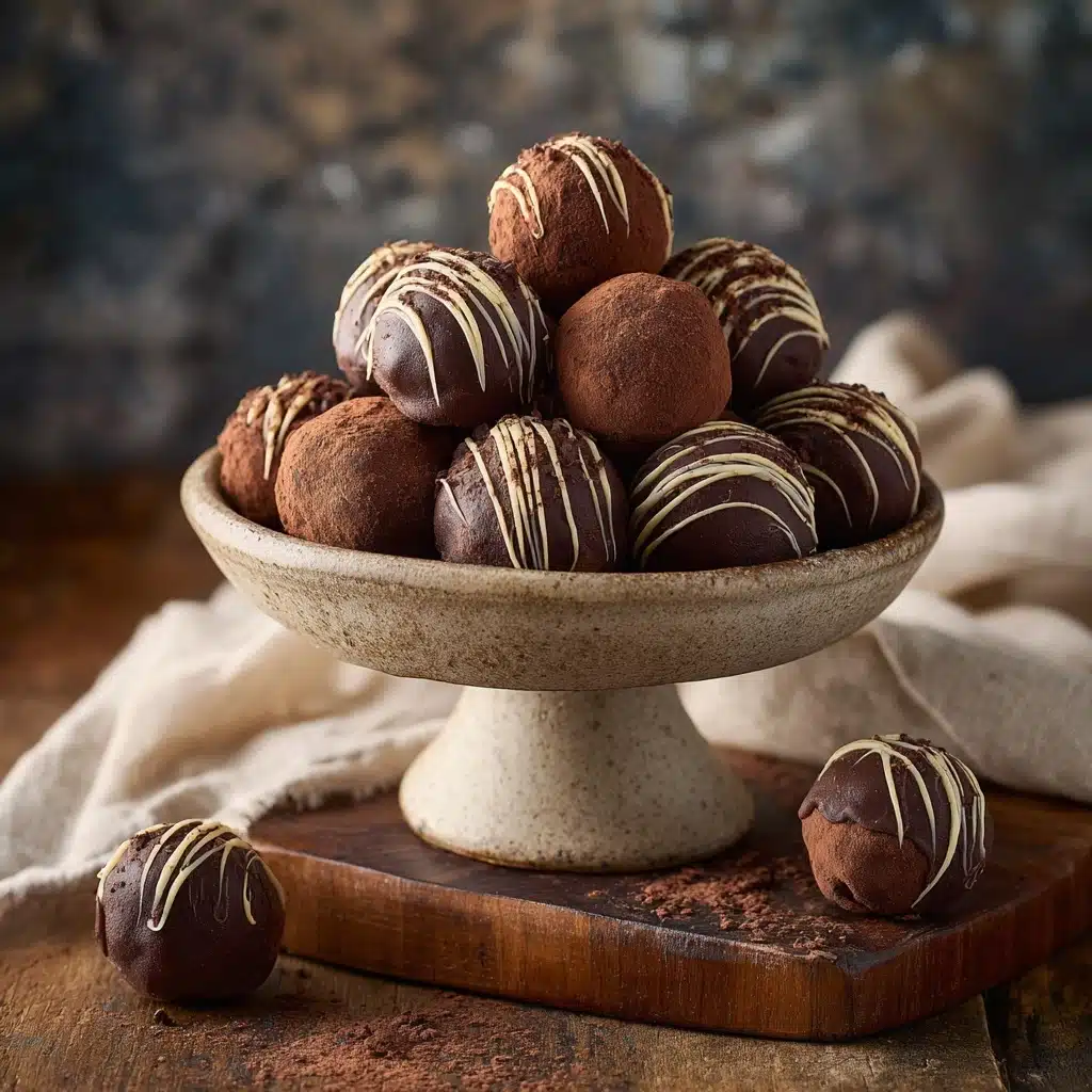 Dark Chocolate Coffee Truffles Recipe - Recipe Image