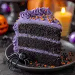 Spooky Black Velvet Halloween Cake Recipe