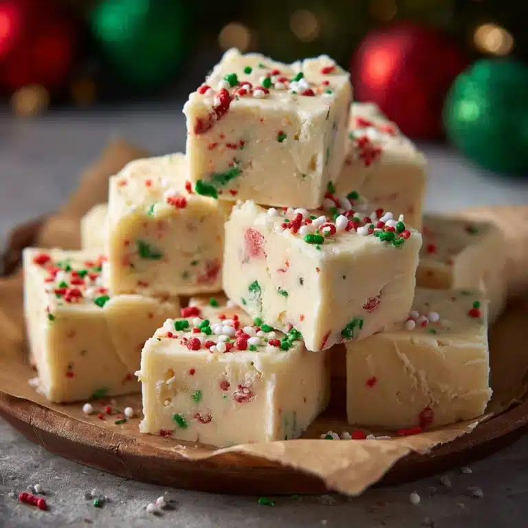 Christmas Shortbread Sugar Cookie Bites Recipe