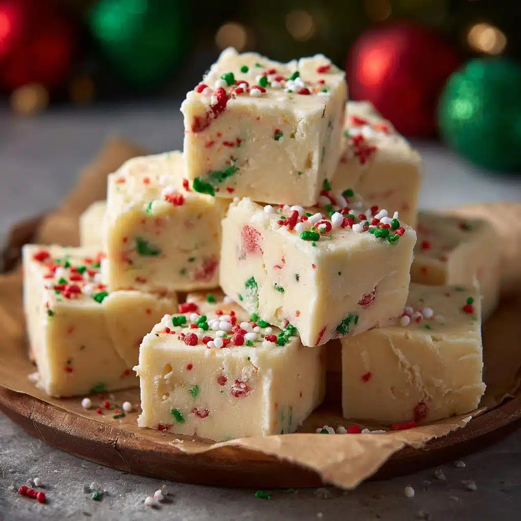 Christmas Shortbread Sugar Cookie Bites Recipe