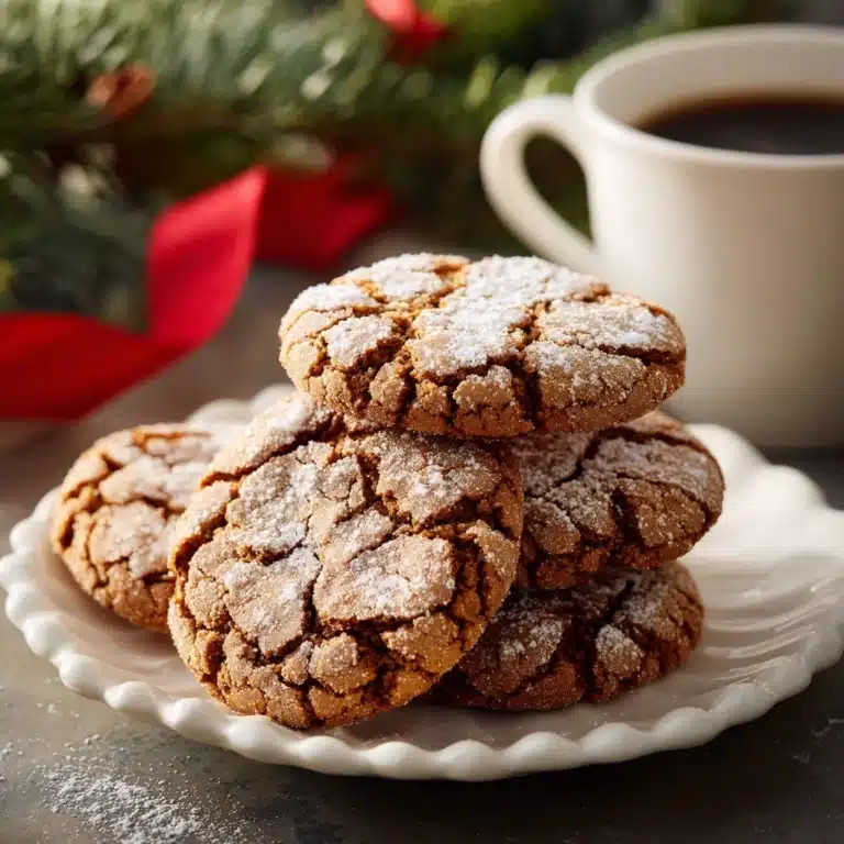 Soft Molasses Cookies Recipe