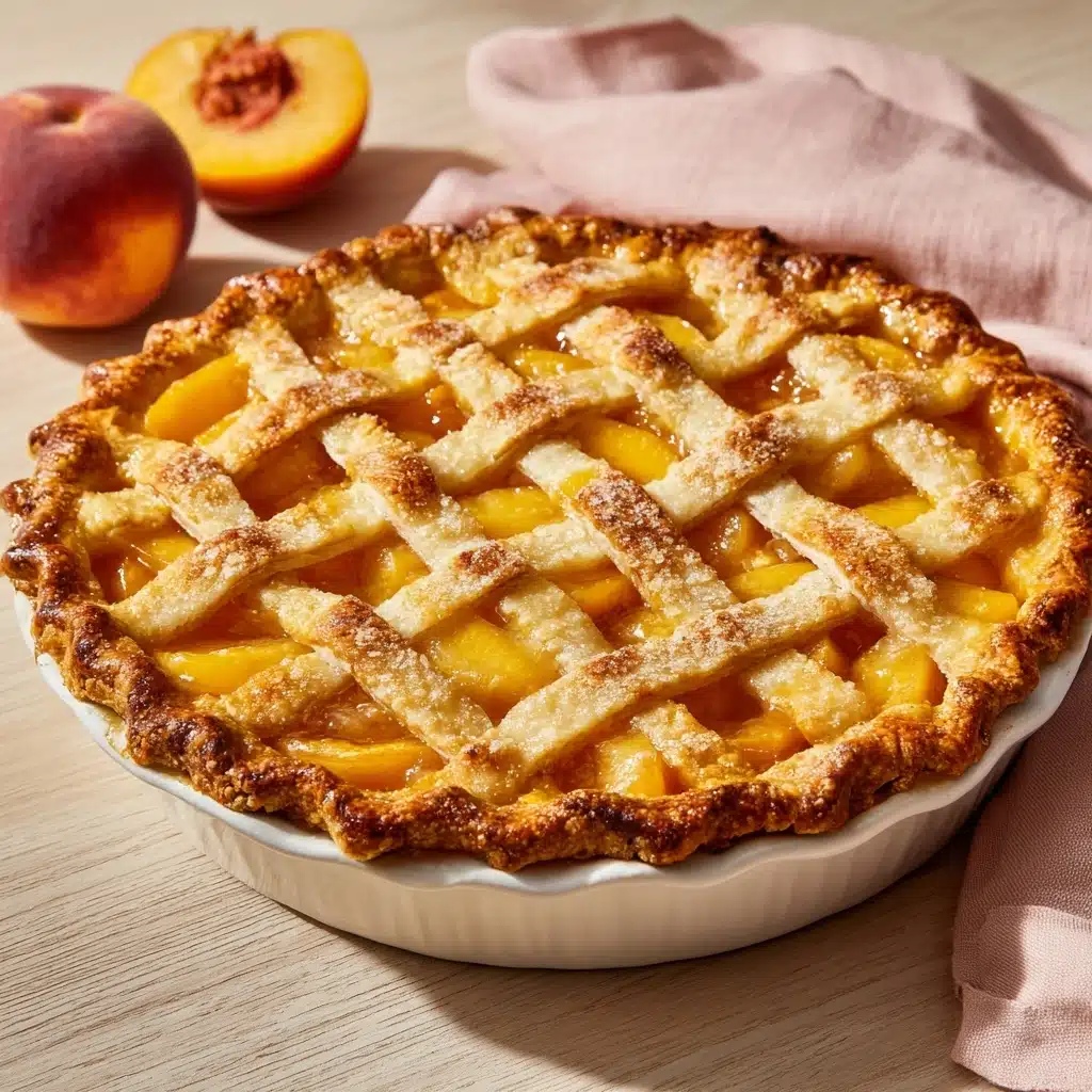 Better Than Grandma’s Peach Pie Recipe - Recipe Image
