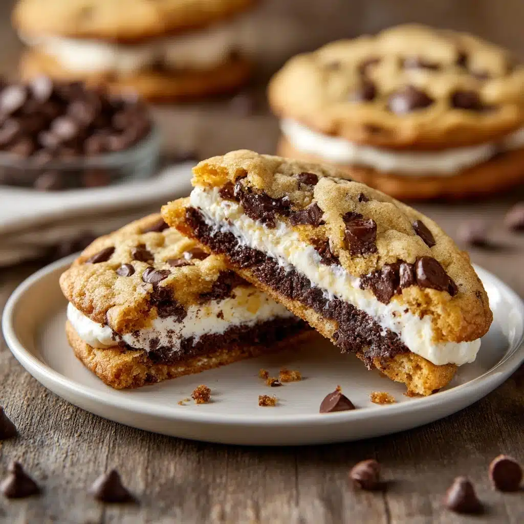Cheesecake Chocolate Chip Cookies Recipe - Recipe Image