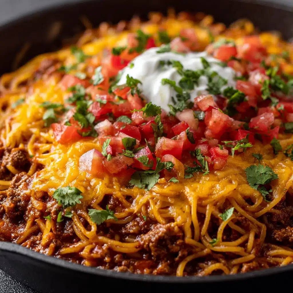 Taco Spaghetti Recipe - Recipe Image