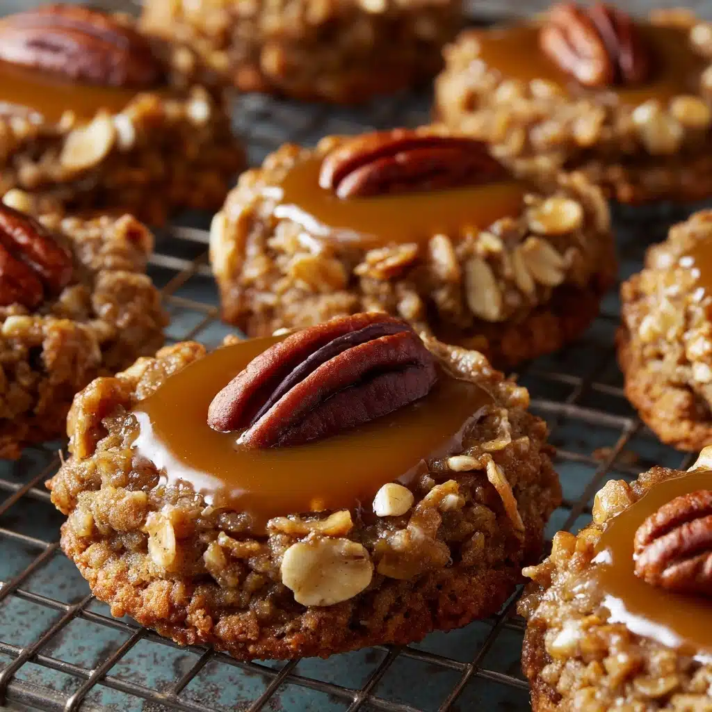 Easy No Bake Pecan Coconut Praline Cookies Recipe - Recipe Image