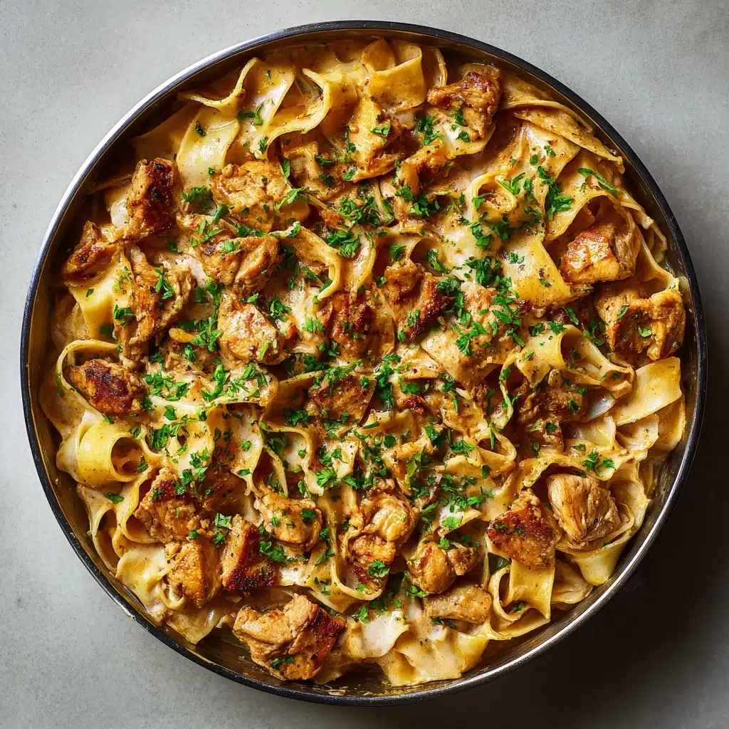 One-Pot Honey Garlic Chicken and Noodles Recipe - Recipe Image