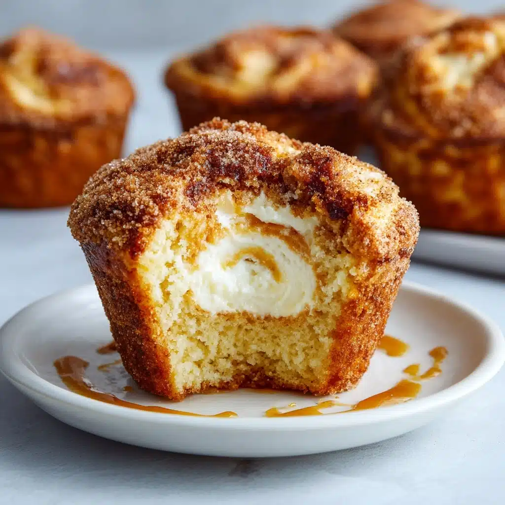 Gooey Cinnamon Cream Cheese Muffins Recipe - Recipe Image