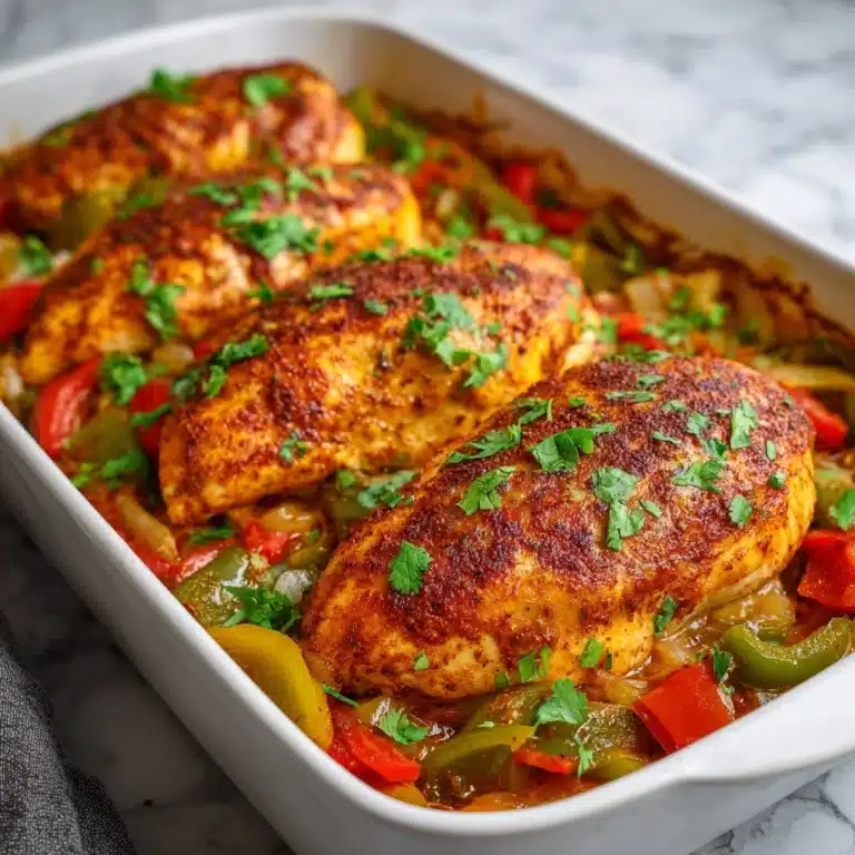 Fajita Stuffed Chicken Recipe