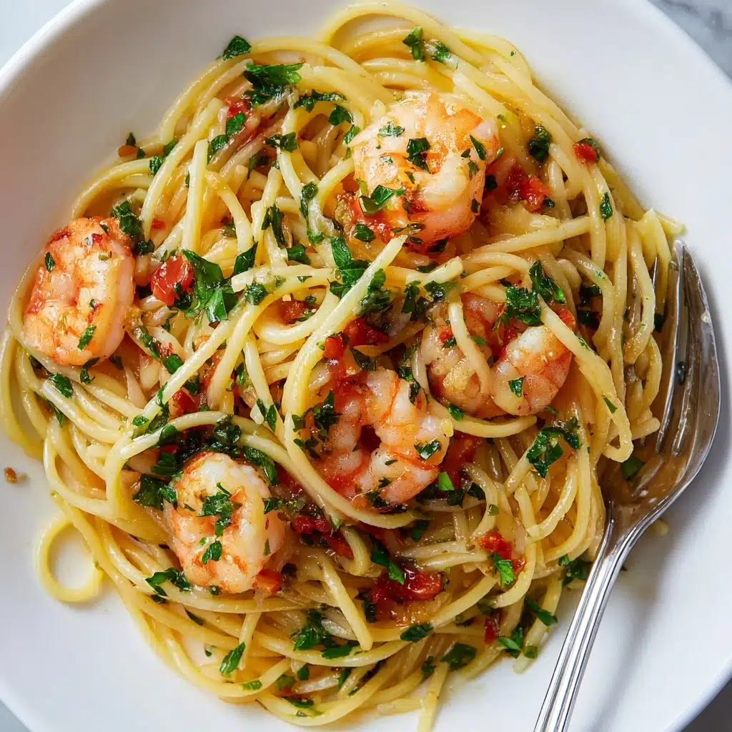 Spicy Shrimp Pasta Recipe - Recipe Image