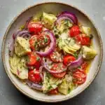 Tuscan Artichoke Tomato Salad Recipe