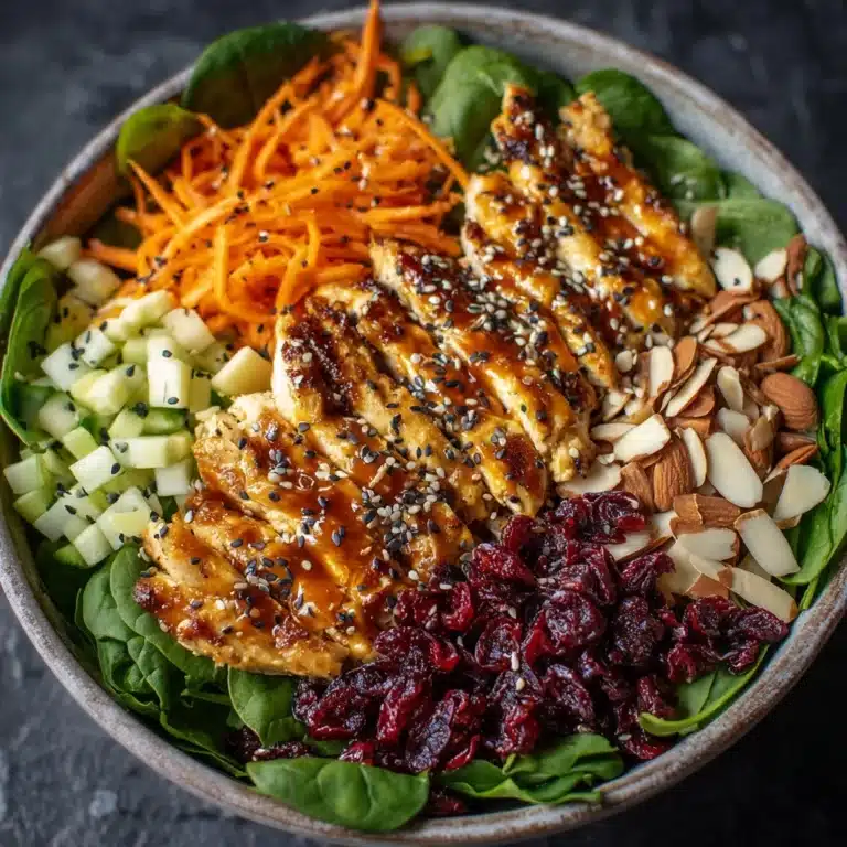 Asian Chicken Cranberry Salad Recipe