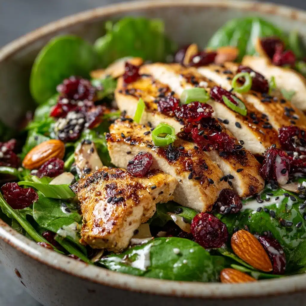 Asian Chicken Cranberry Salad Recipe - Recipe Image