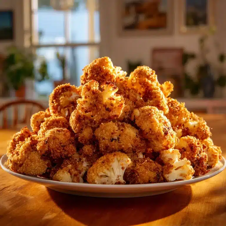 Golden Crispy Cauliflower Bites Recipe