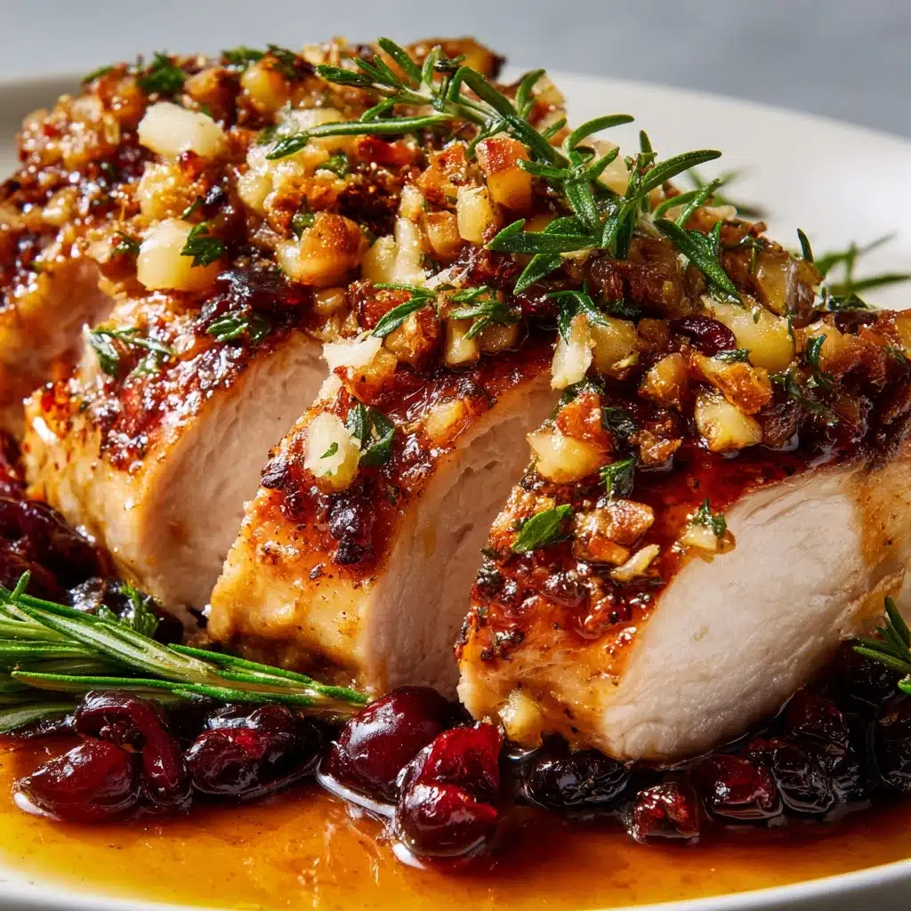 Cranberry and Brie Stuffed Chicken Recipe