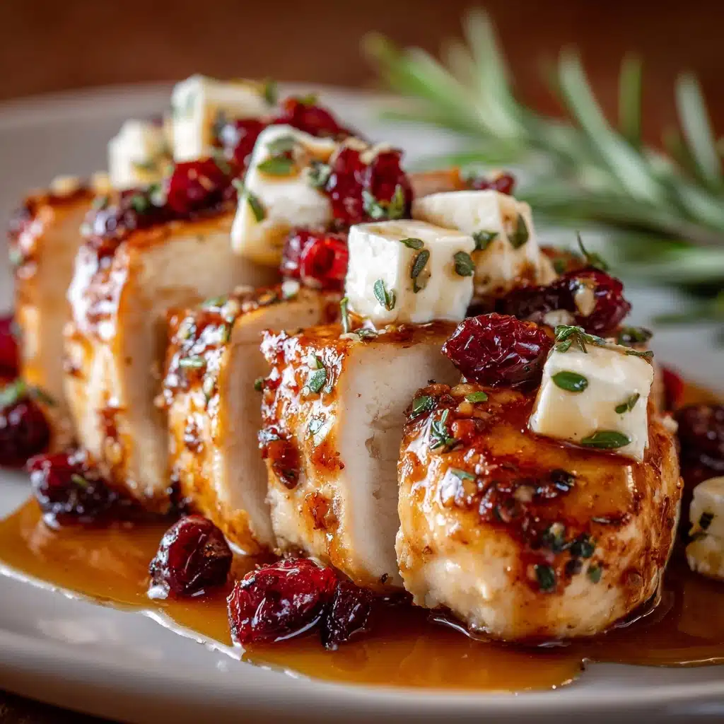 Cranberry and Brie Stuffed Chicken Recipe - Recipe Image