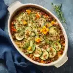 Savory Ground Turkey Zucchini Casserole Recipe