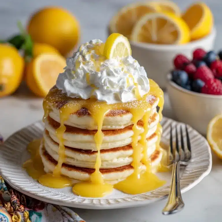 Lemon Ricotta Pancakes Recipe