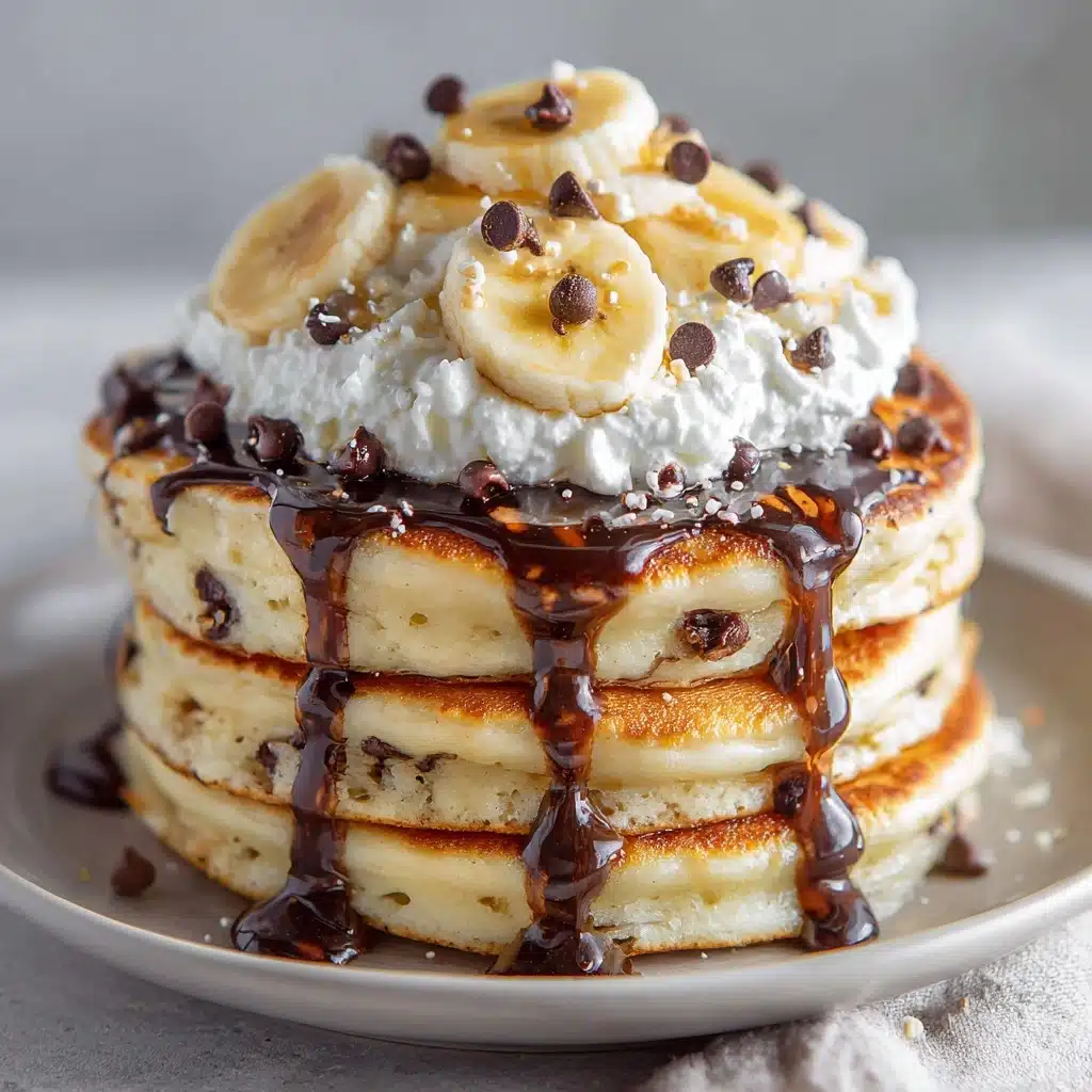 Chocolate Chip Banana Pancakes Recipe - Recipe Image