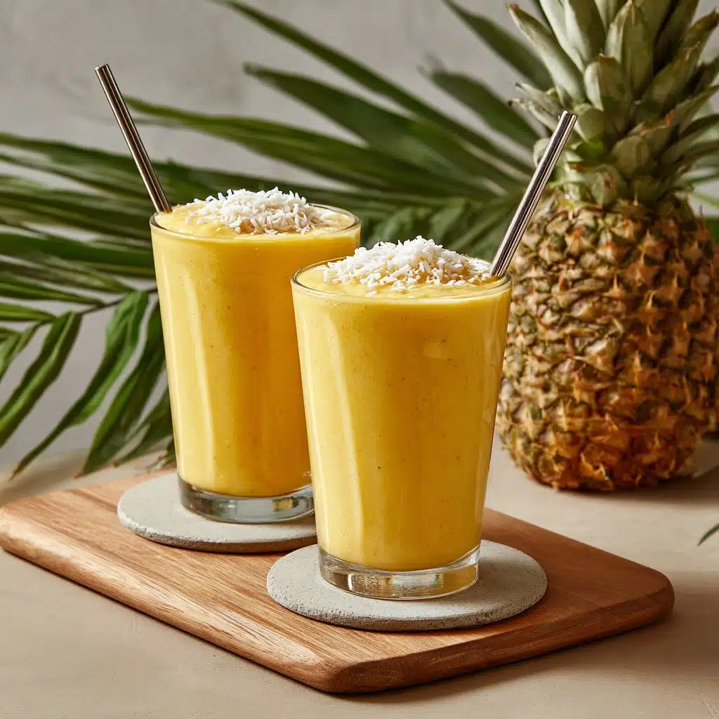 Mango Pineapple Smoothie Recipe - Recipe Image