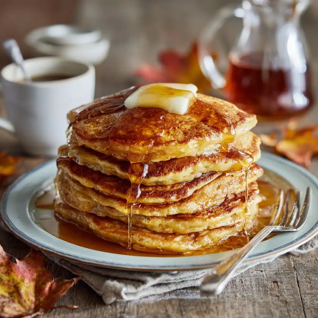 Sweet Potato Pancakes with Maple Syrup Recipe