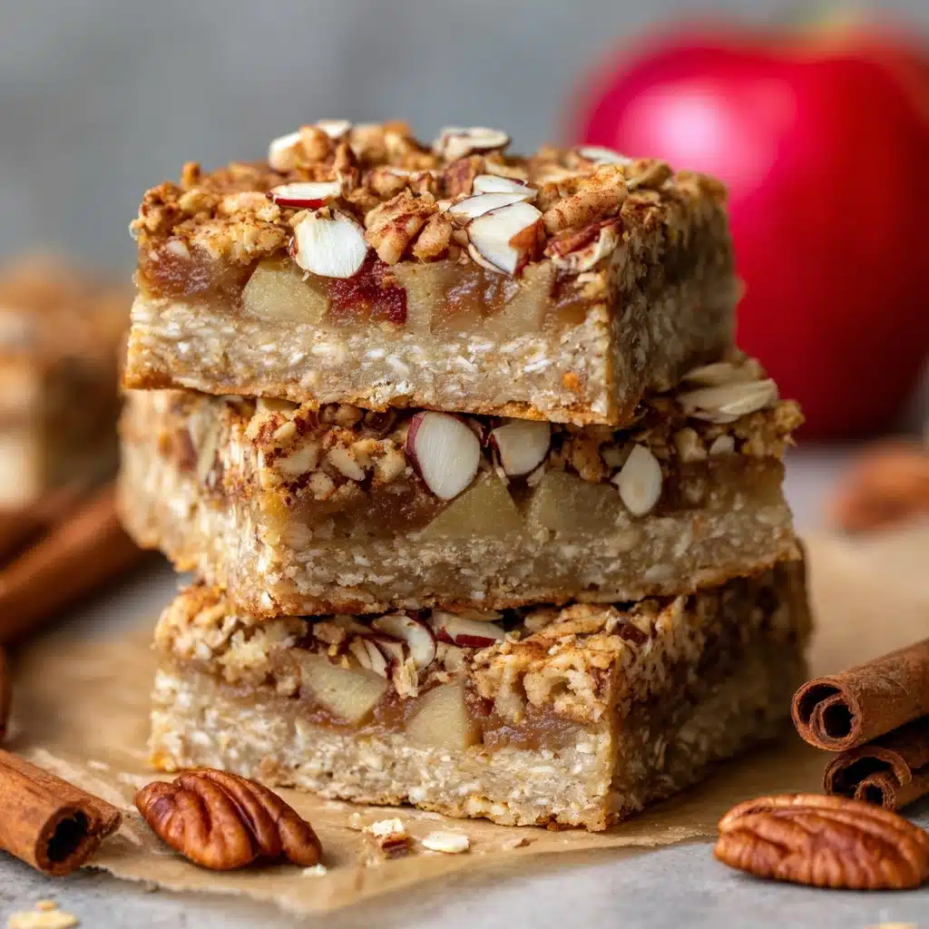 Apple Cinnamon Granola Bars Recipe