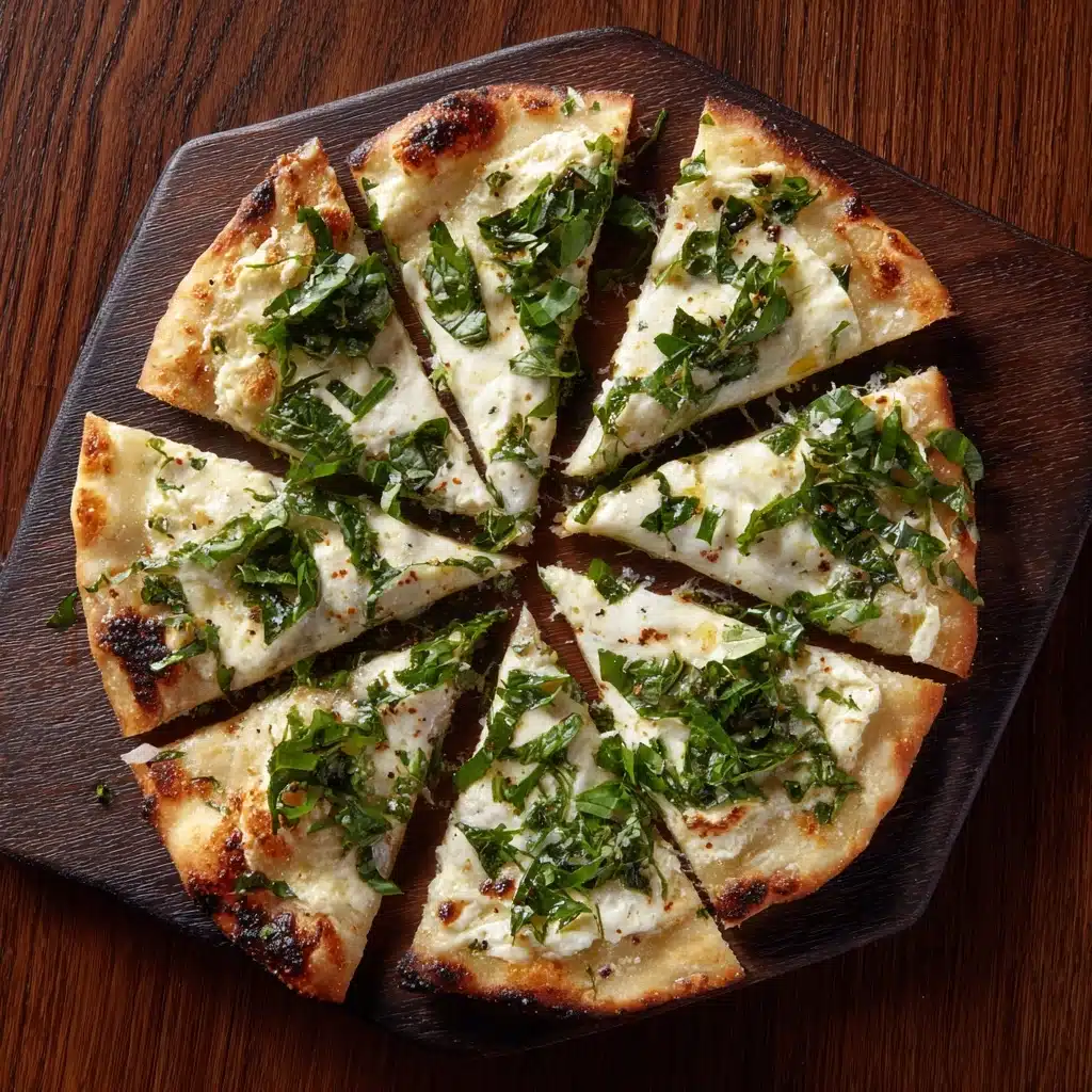 Roasted Garlic and Herb Flatbread Recipe - Recipe Image