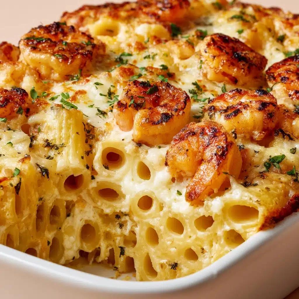 Shrimp Scampi Pasta Bake Recipe - Recipe Image