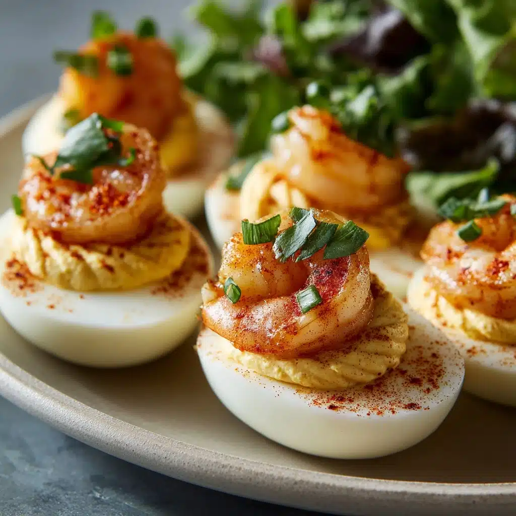 Shrimp Cocktail Deviled Eggs Recipe