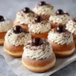 Chai Cream Filled Doughnuts Recipe