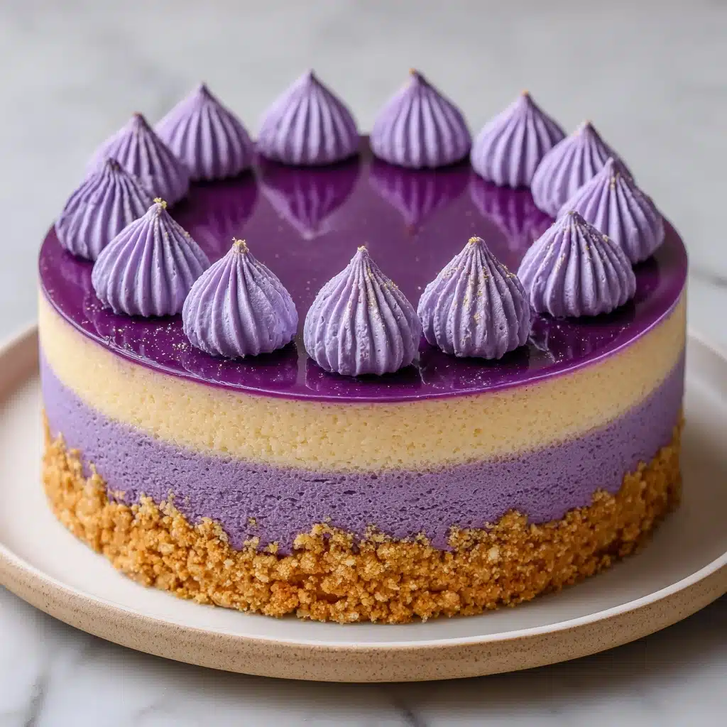 Ube Cheesecake Recipe - Recipe Image