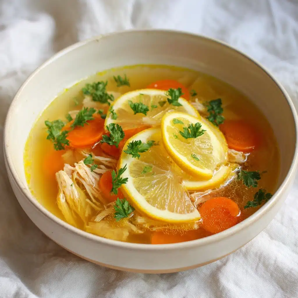 Lemon Chicken Soup Recipe - Recipe Image