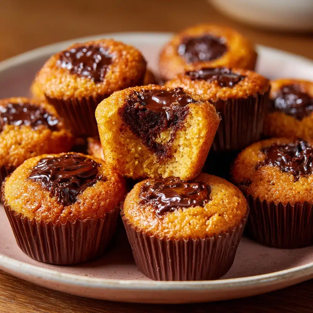 Molten Chocolate Pumpkin Muffins Recipe
