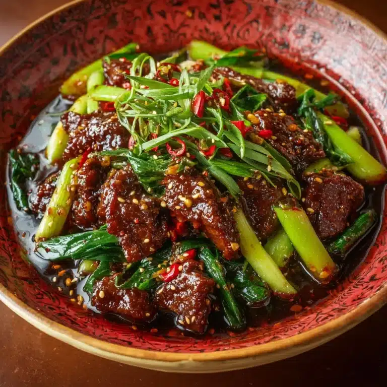 Sichuan Boiled Beef Recipe