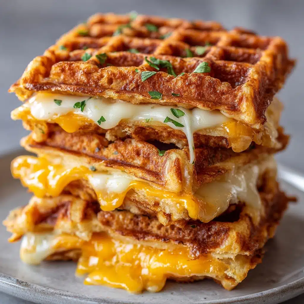 Low Carb Grilled Cheese Chaffle Recipe