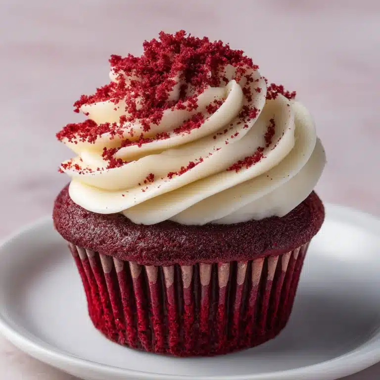 Red Velvet Cheesecake Cupcakes Recipe