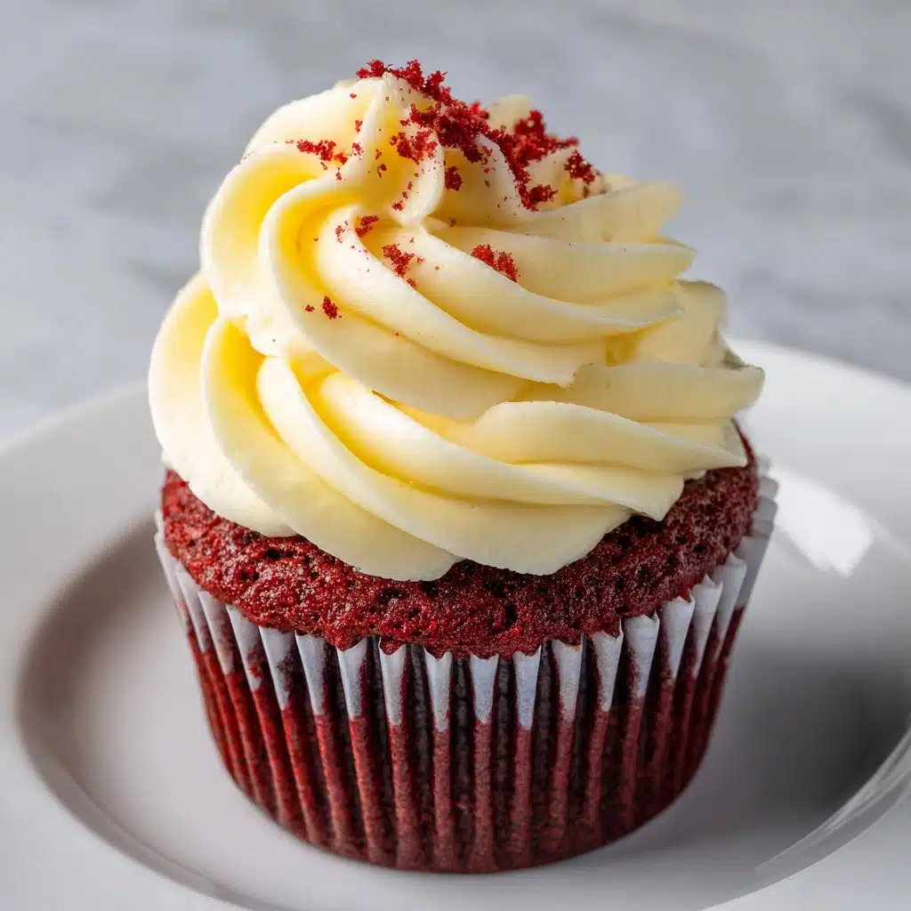 Red Velvet Cheesecake Cupcakes Recipe - Recipe Image