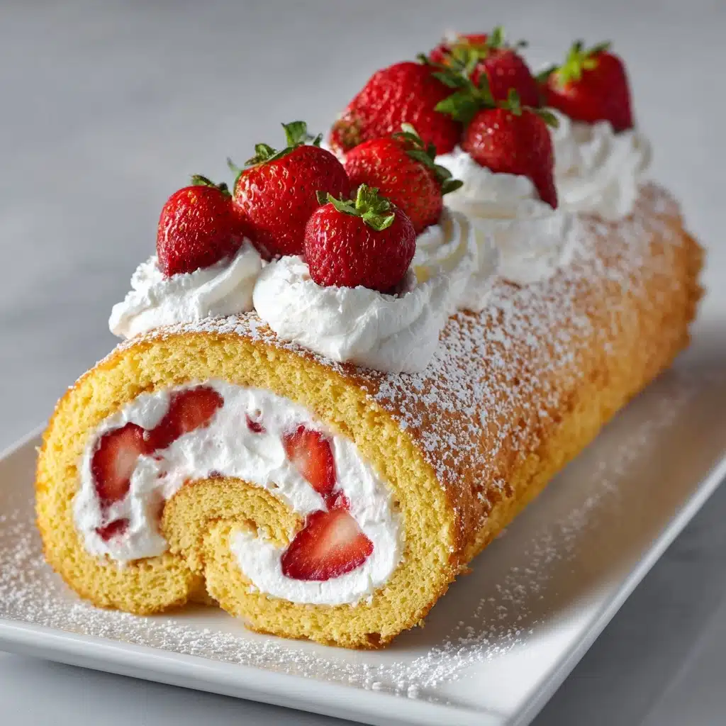 Strawberry Cheesecake Rolls Recipe - Recipe Image