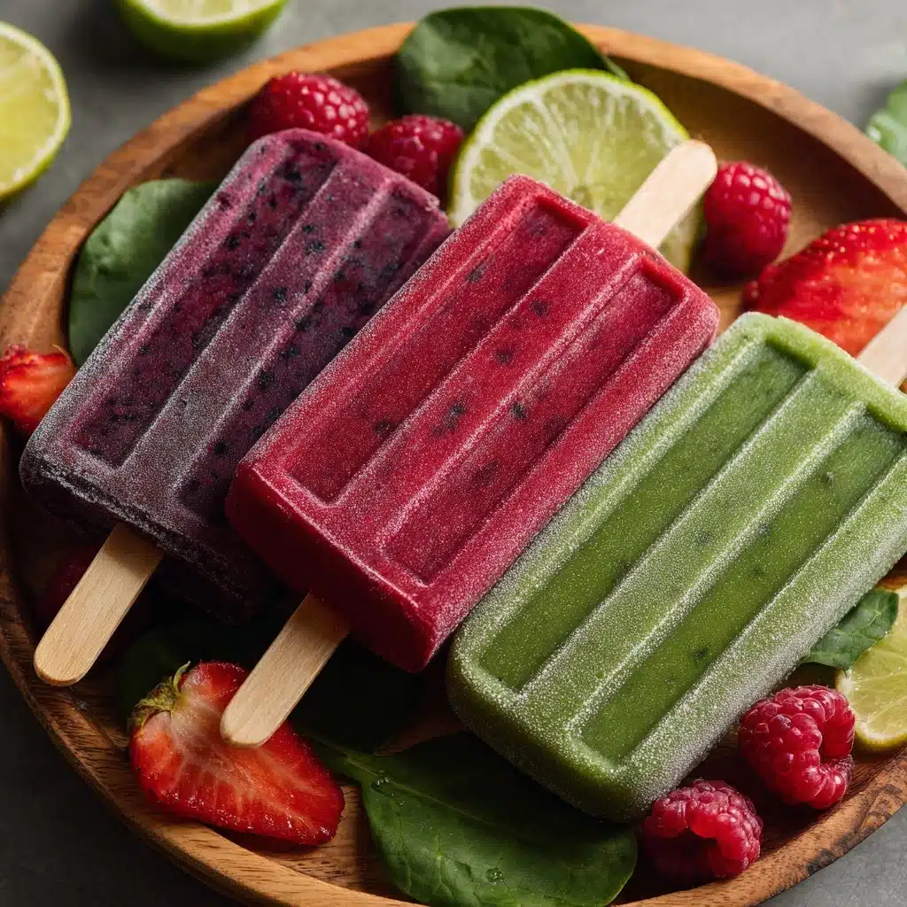Veggie Smoothie Pops Recipe