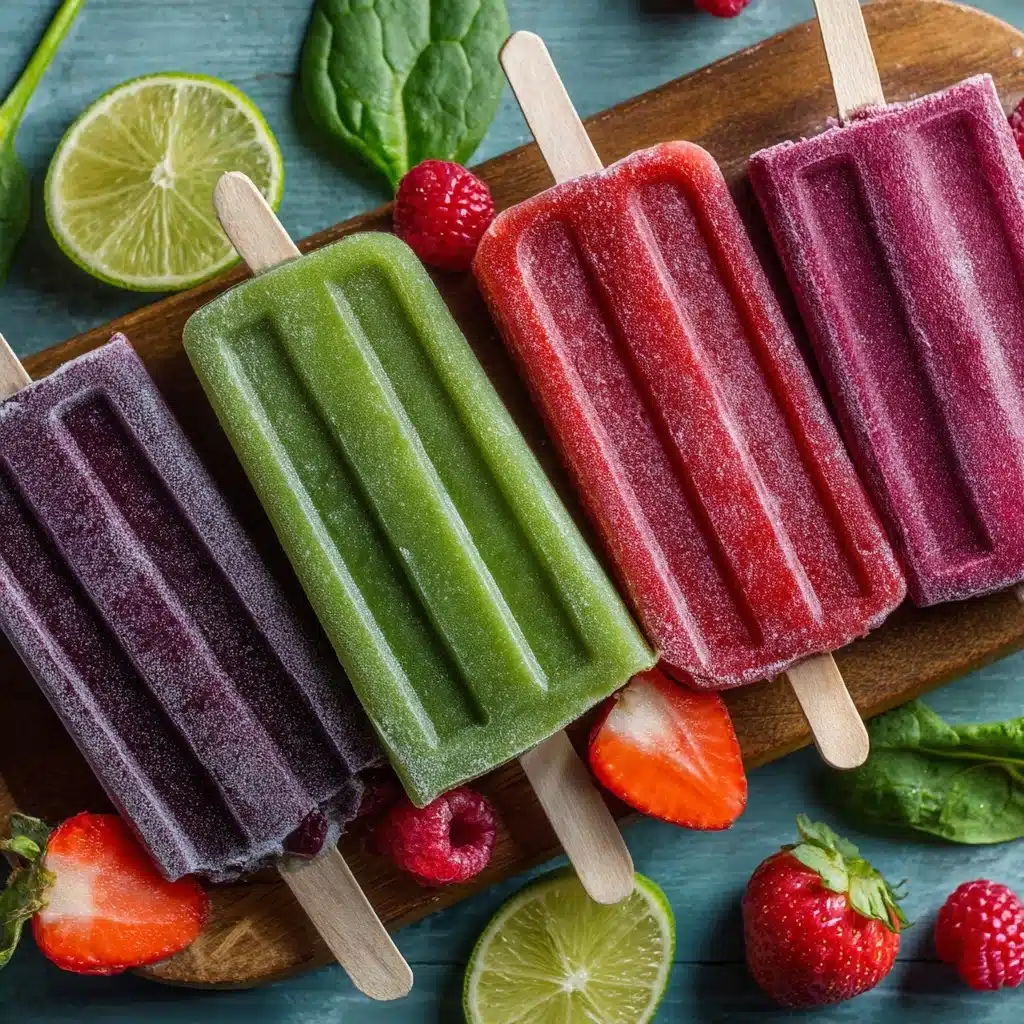 Veggie Smoothie Pops Recipe - Recipe Image